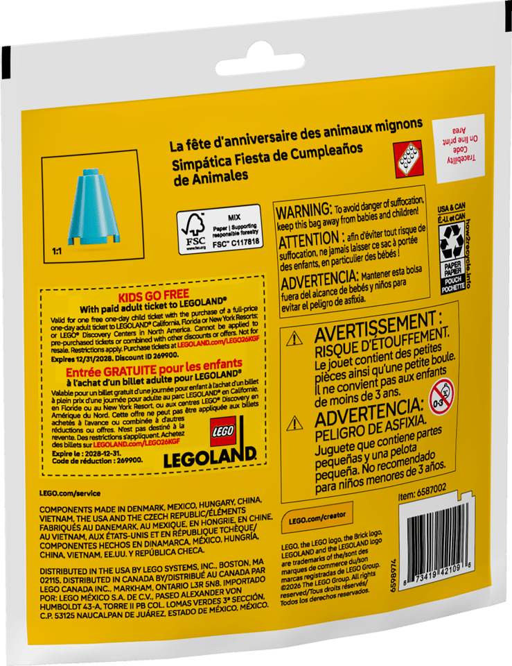 La fête d'anniversaire des animaux mignons #30715