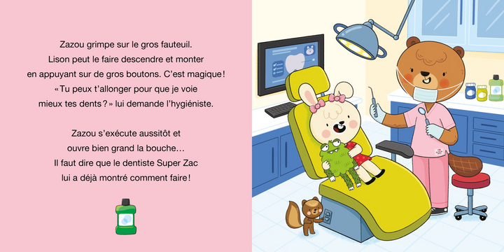 Zac et Zazou chez le dentiste