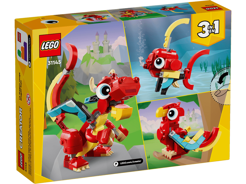 Creator 3-in-1 - The Red Dragon #31145