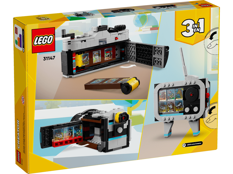 Creator 3-in-1 - The Retro Camera #31147