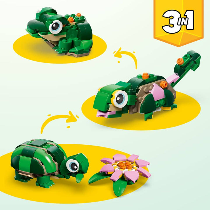 Creator 3 en 1 - La tortue avec un nénuphar #31377