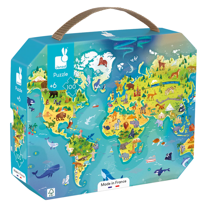 Casse-tête - Monde (100 pcs)
