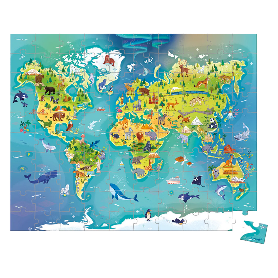 Casse-tête - Monde (100 pcs)