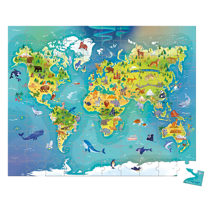 Casse-tête - Monde (100 pcs)