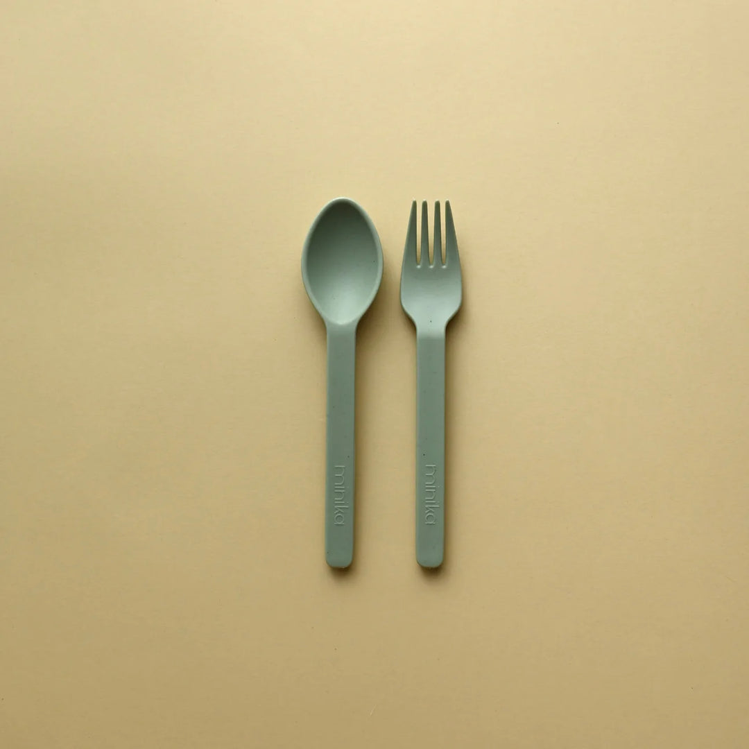 Ensemble d’ustensiles en paille de blé