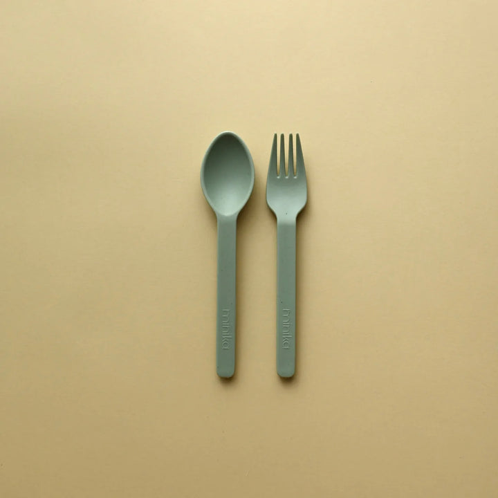 Ensemble d’ustensiles en paille de blé