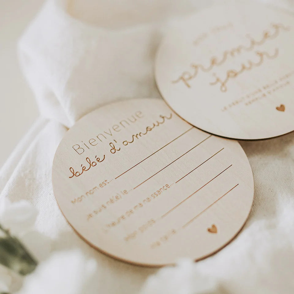 Pastille de bois - Naissance