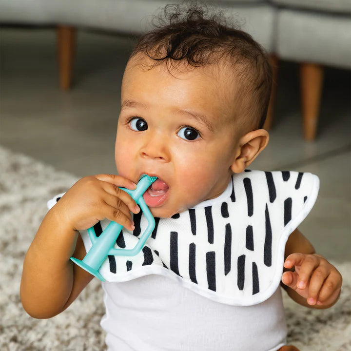 Silicone Training Toothbrush (2-Pack) - Indigo & Mint