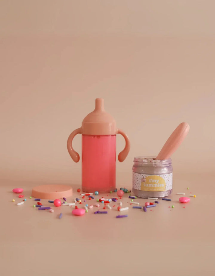 Gift set - Birthday cake and strawberry milk