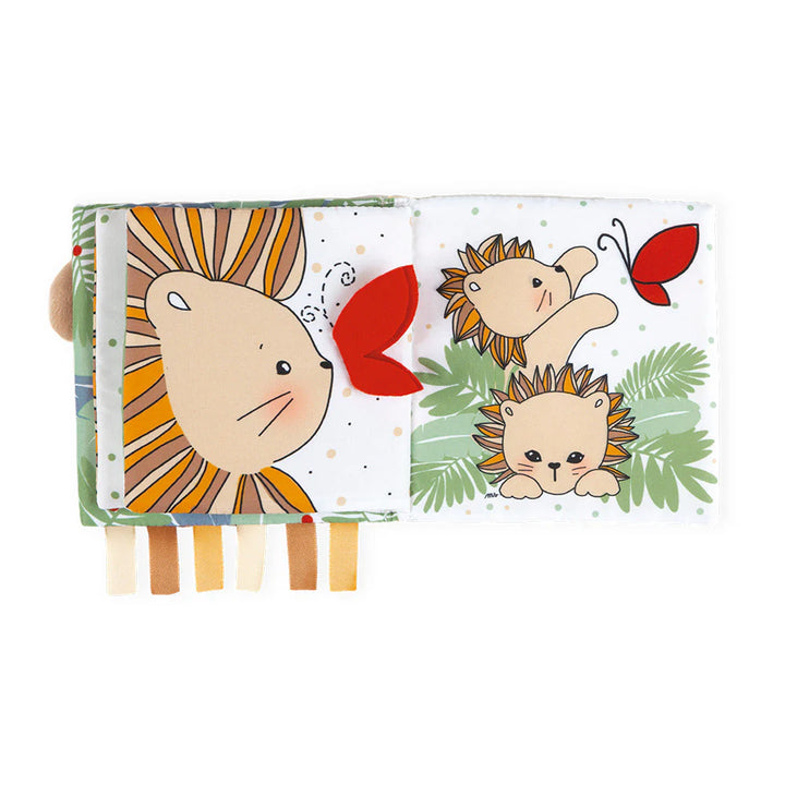 Mon livre d’éveil - Le lionceau curieux