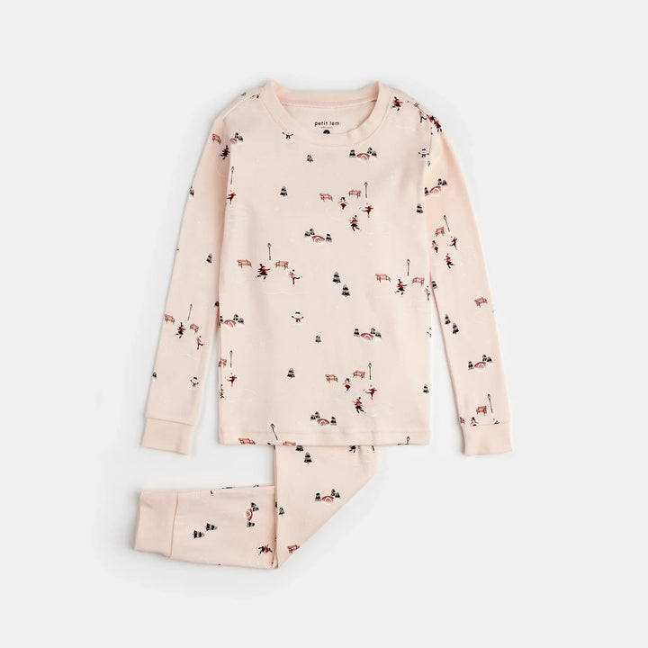 Pyjama deux pièces Pond Skating  2 ans