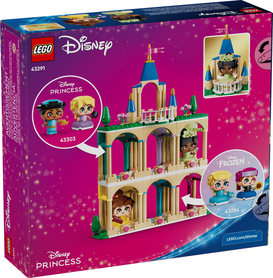 Castle with Princesses Belle and Tiana #43291