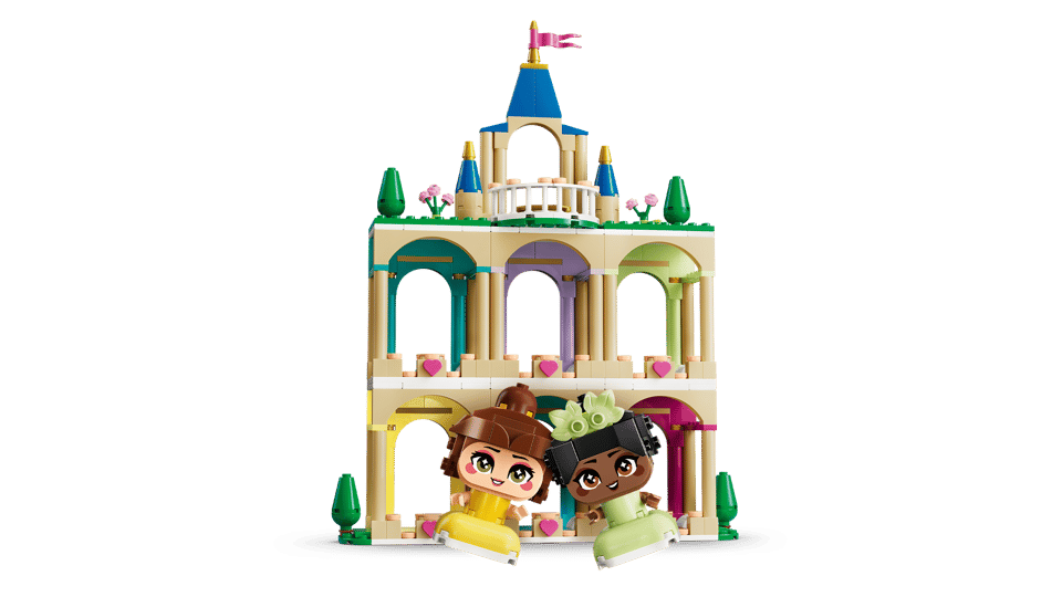 Castle with Princesses Belle and Tiana #43291