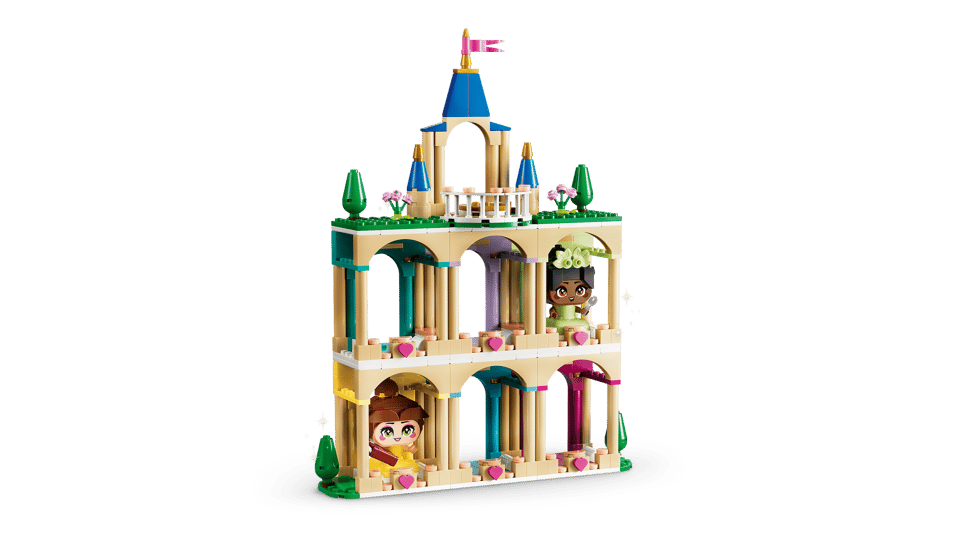 Castle with Princesses Belle and Tiana #43291
