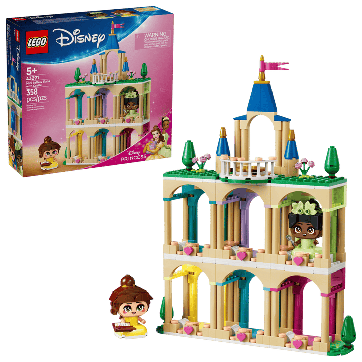 Castle with Princesses Belle and Tiana #43291