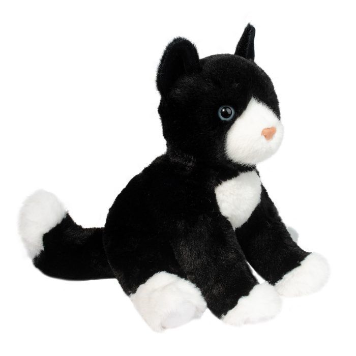 Peluche - Beckie le chat noir et blanc