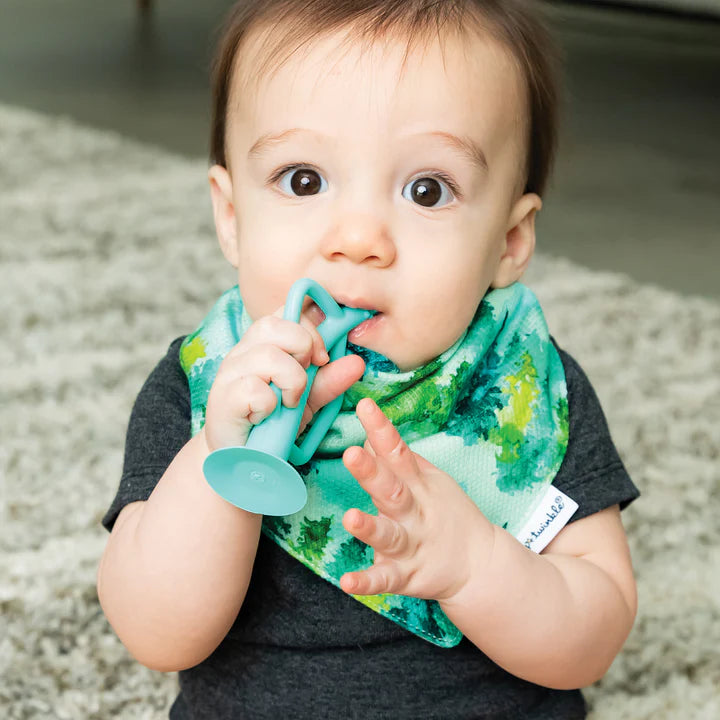 Silicone Training Toothbrush (2-Pack) - Indigo & Mint