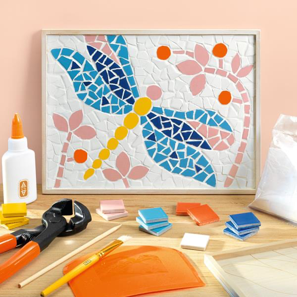 Atelier 72 : Mosaïque - Libellule