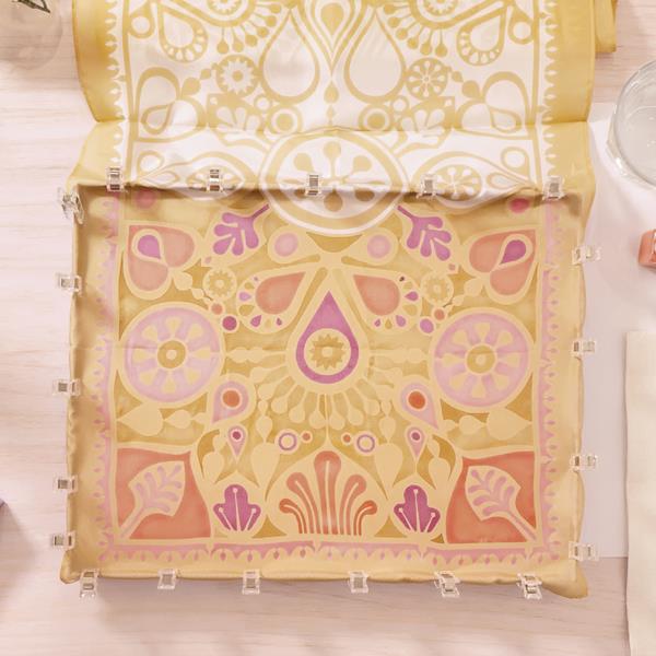 Atelier 11 : Peinture sur soie - Pétales