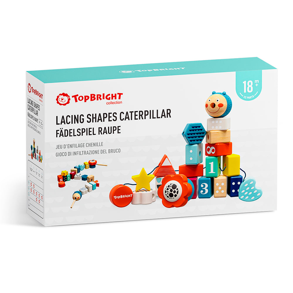 Jeu d'enfilage - Chenille