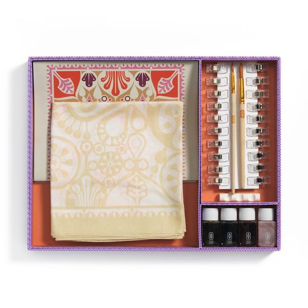 Atelier 11 : Peinture sur soie - Pétales