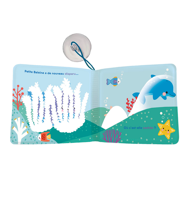 Cache-cache sous l’océan - Mon livre de bain