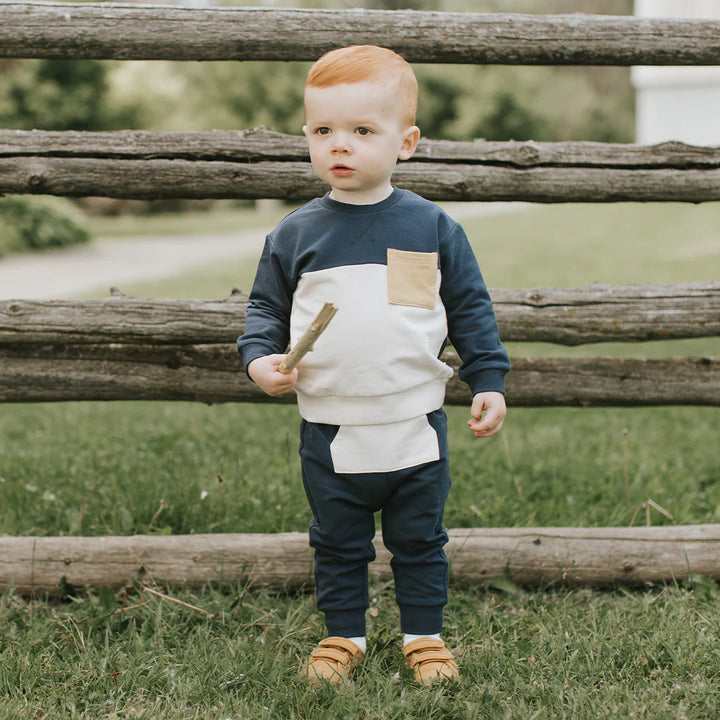 Ensemble marine à blocs de couleur