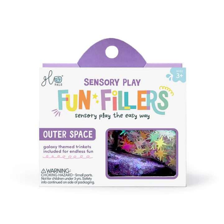 Fun Fillers for Sensory Jar - Outer Space
