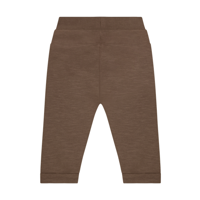 Pantalon en molleton - Brun chiné
