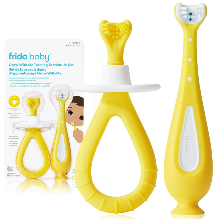 Ensemble de brosses à dents d'apprentissage Grow-With-Me