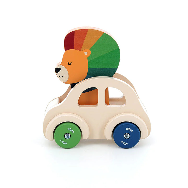 Voiture sonore - Lion par Andy Westface