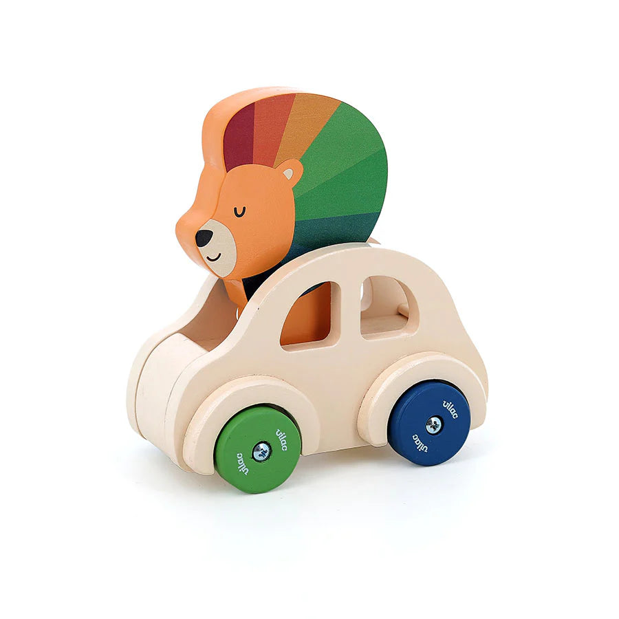 Voiture sonore - Lion par Andy Westface