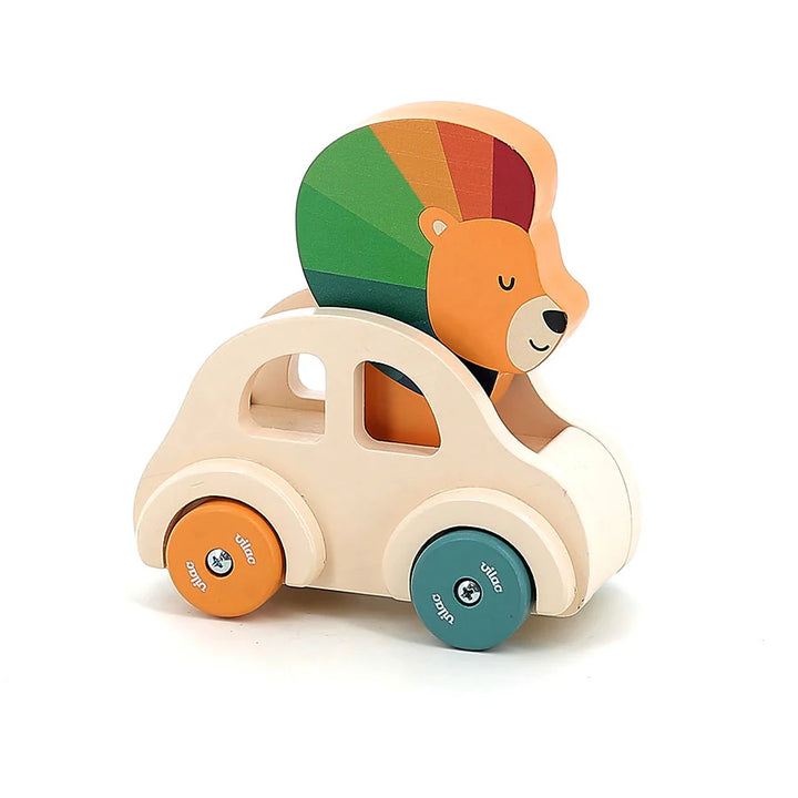 Voiture sonore - Lion par Andy Westface