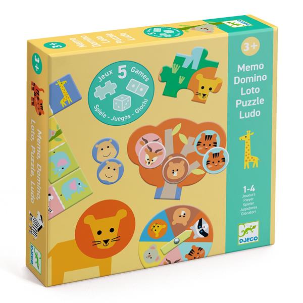 5 jeux - Animaux sauvages