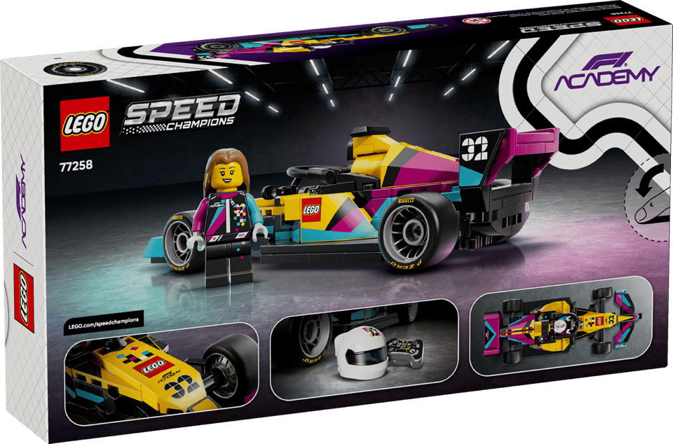 La voiture de course F1 ACADEMY™ LEGO® #77258