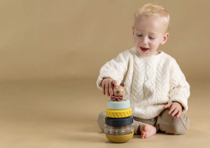 Ourson, anneaux à empiler