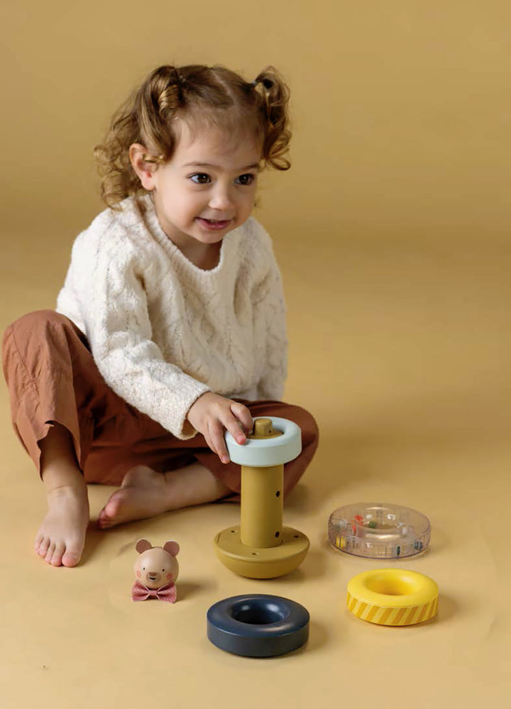 Ourson, anneaux à empiler