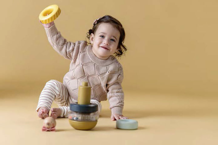 Ourson, anneaux à empiler