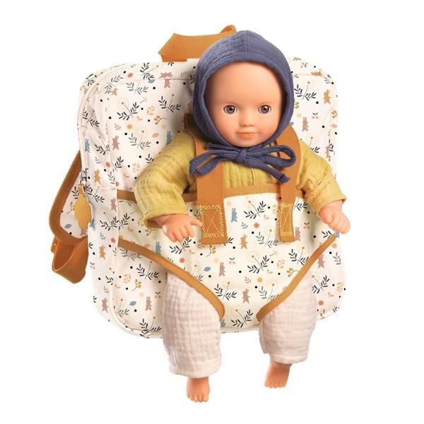 Sac à dos porte-poupon