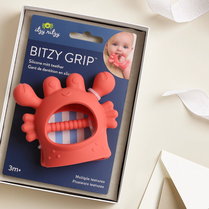 Jouet de dentition Bitzy Grip™ - Crabe