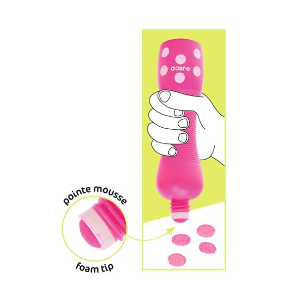 Marqueurs gros pois - Néon
