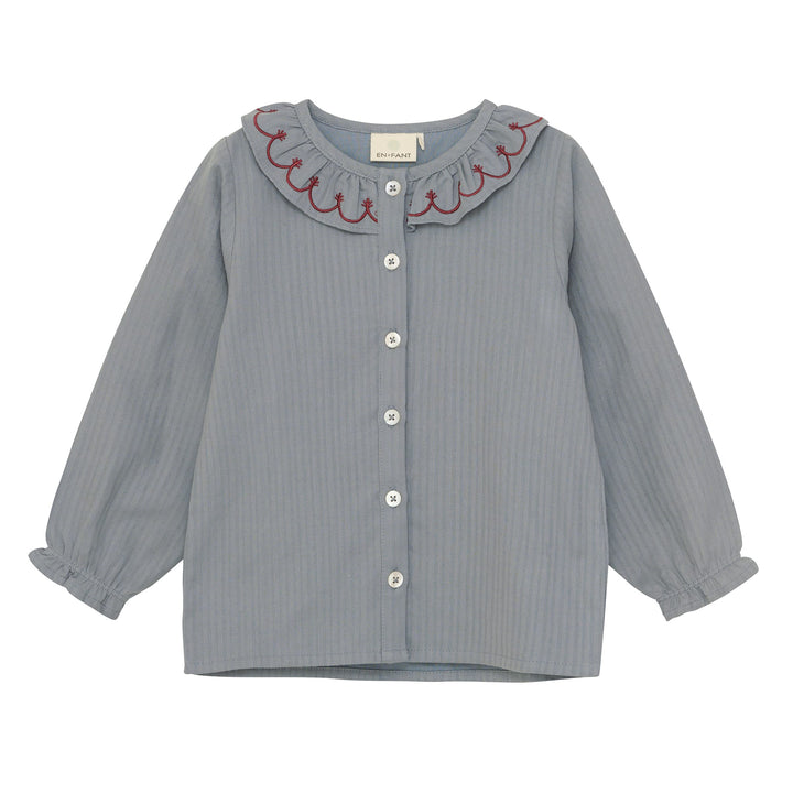 Chemise à col brodé Folk