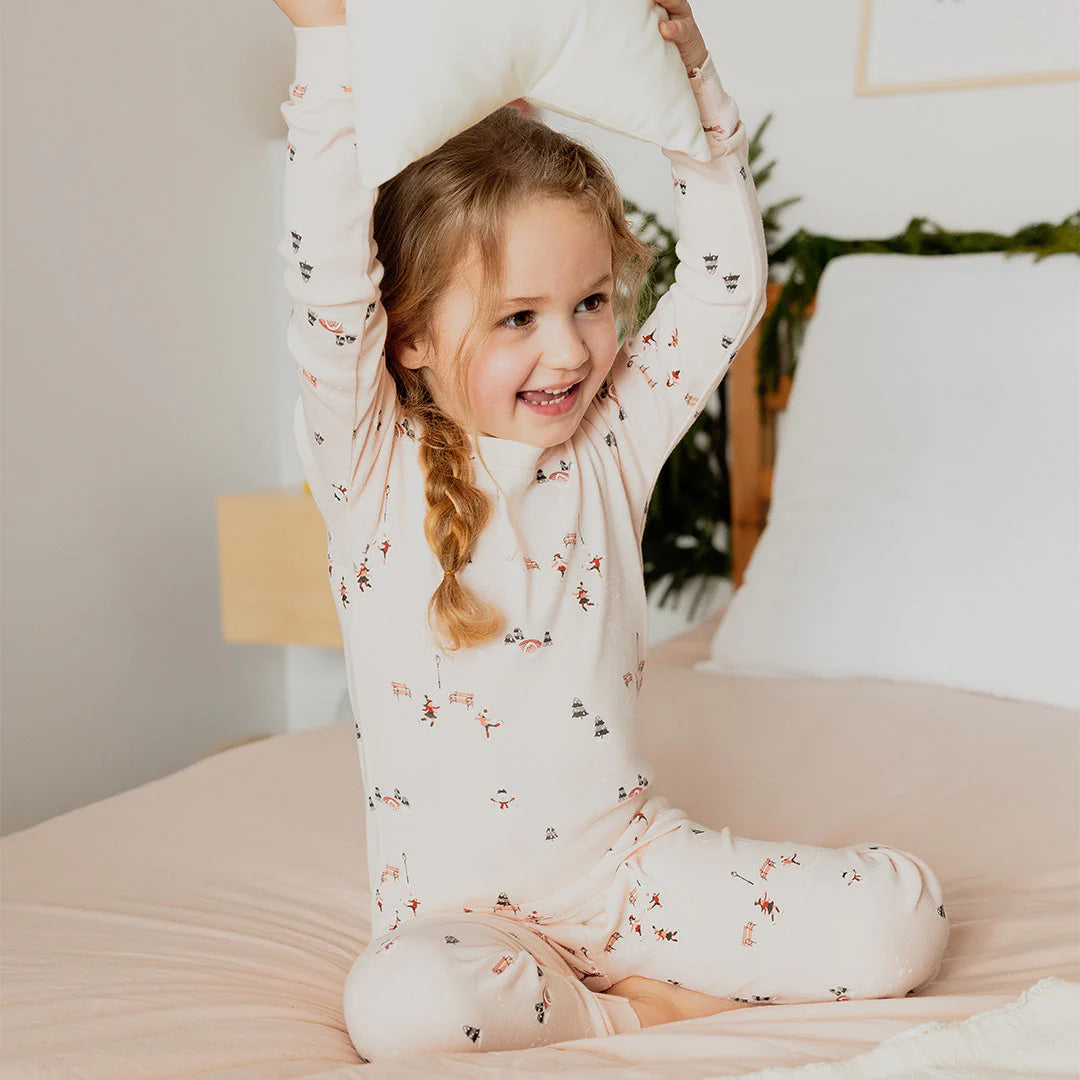 Pyjama deux pièces Pond Skating  3 ans