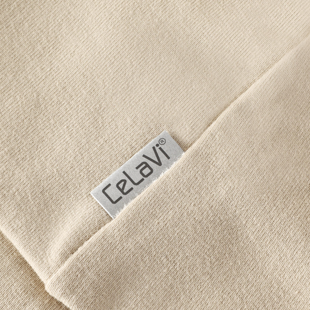 Cotton Beanie Hat - White Pepper