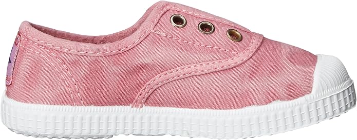 Chaussures en toile sans lacets - Rose
