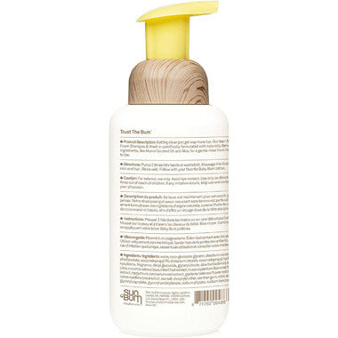 Savon et Shampoing mousse Baby bum