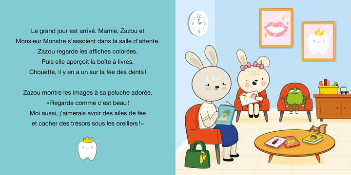Zac et Zazou chez le dentiste