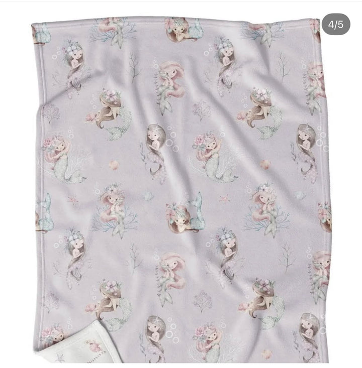 Ma p’tite couverte Régulier Coralie la sirène