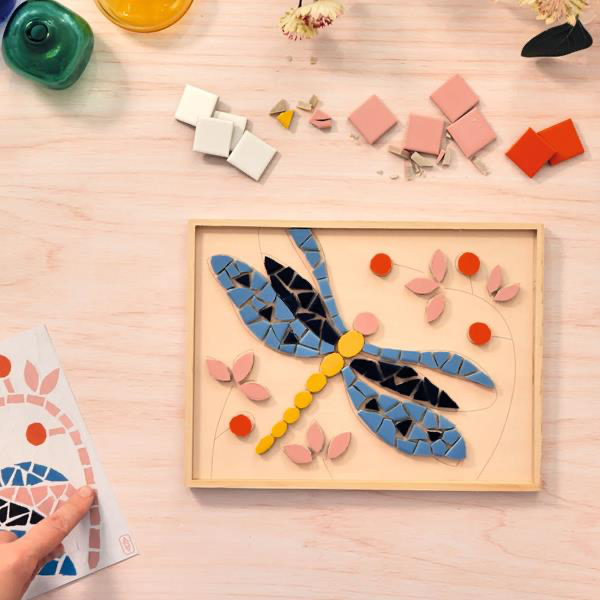 Atelier 72 : Mosaïque - Libellule