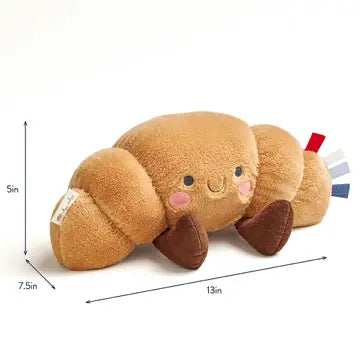 Sensory plush toy - Chloe the croissant